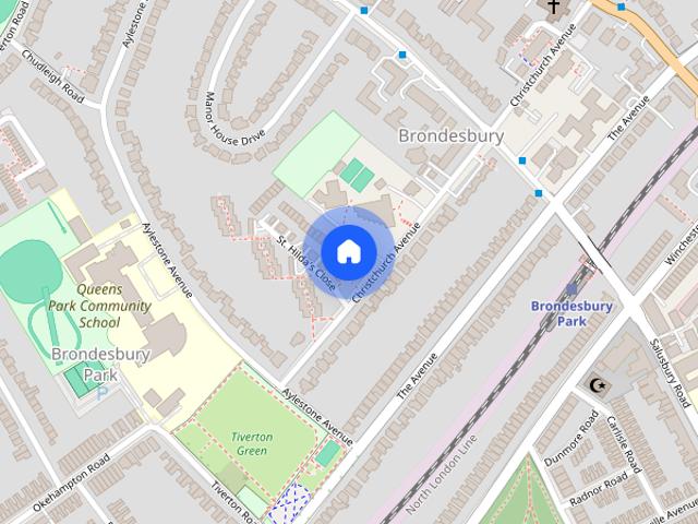 Apartment for rent in Brondesbury Park, Greater London