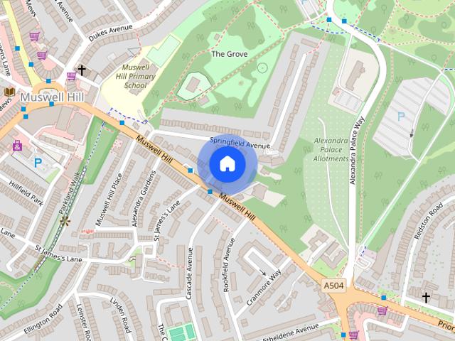 House for rent in Muswell Hill, Greater London