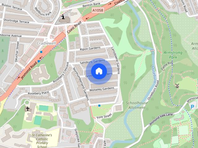 Apartment for rent in Cradlewell, Newcastle upon Tyne
