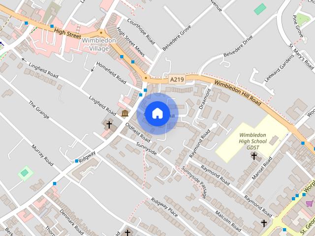 Apartment for rent in London Borough of Merton, Raynes Park
