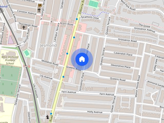 Apartment for rent in Jesmond, Newcastle upon Tyne