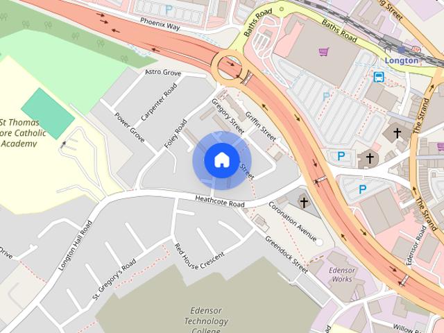 House for rent in Longton, Stoke-on-Trent