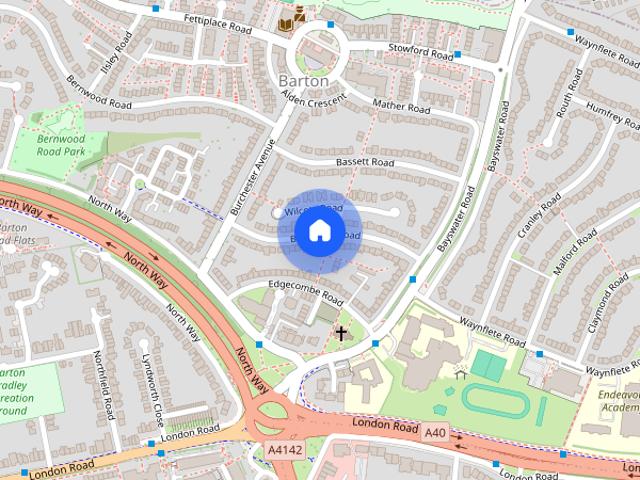 House for rent in Barton, The Slade