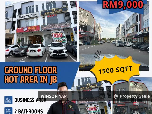 Shop for rent in Johor