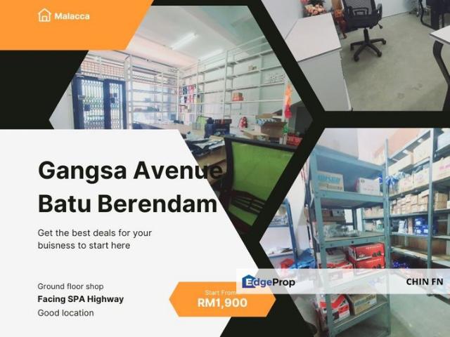 Shop for rent in Malaka