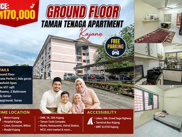 Apartment for sale in Kajang, Langat