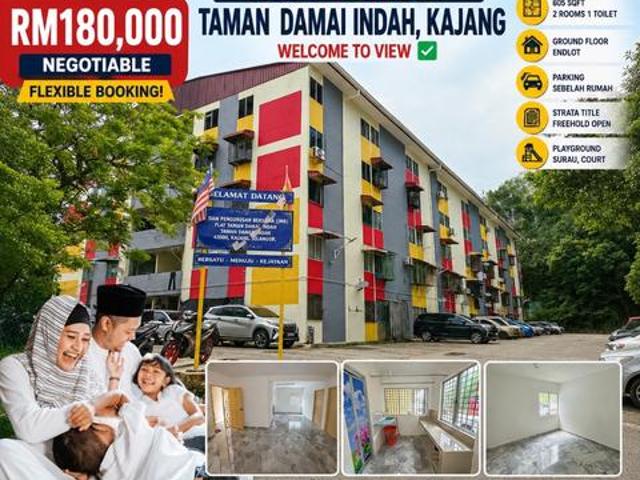 Flat for sale in Kajang, Langat