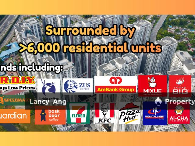 Shop for rent in Country Heights Damansara, Kuala Lumpur
