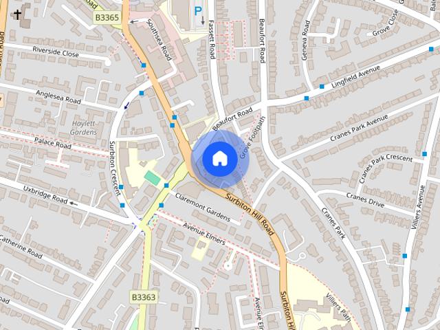House for rent in Surbiton, Greater London