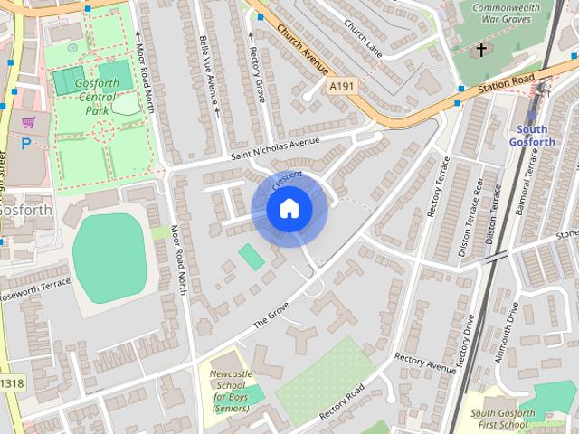 House for rent in South Gosforth, Tyne And Wear