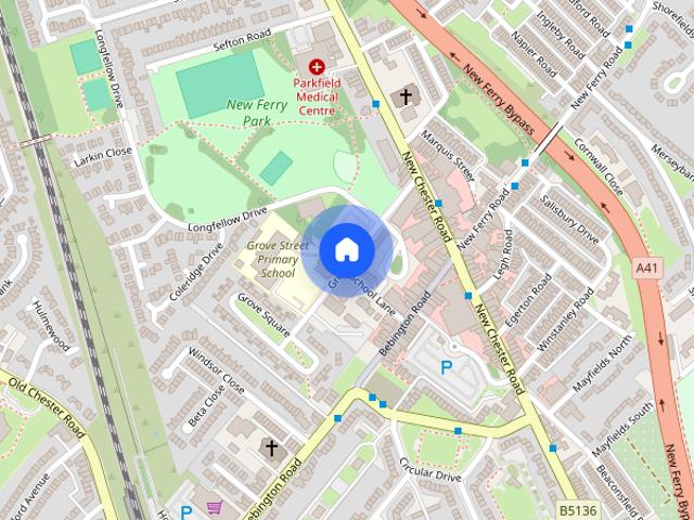 Apartment for rent in Lower Bebington, New Ferry