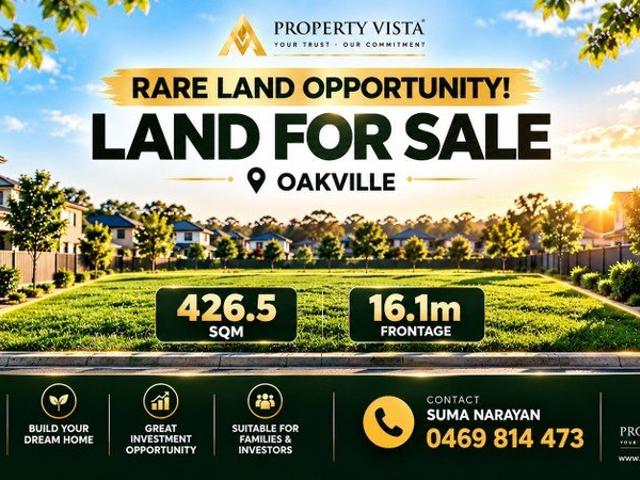 Land for sale in Oakville, Sydney