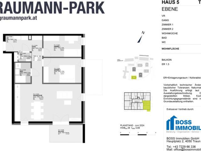 Wohnung kaufen in St. Dionysen, Traun