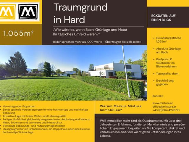 Grundstück kaufen in Hard, Vorarlberg