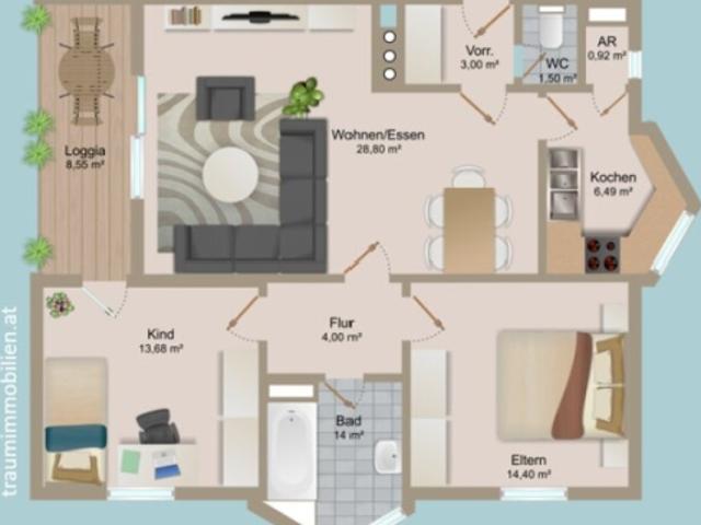 Wohnung kaufen in Judendorf-Straßengel, Kärnten