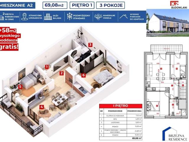 Mieszkanie na sprzedaż w Nowy Sącz, Małopolskie