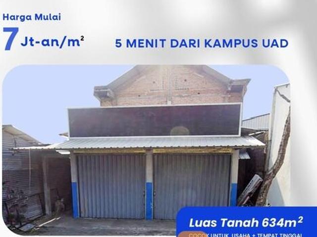 Gudang dijual di Bantul