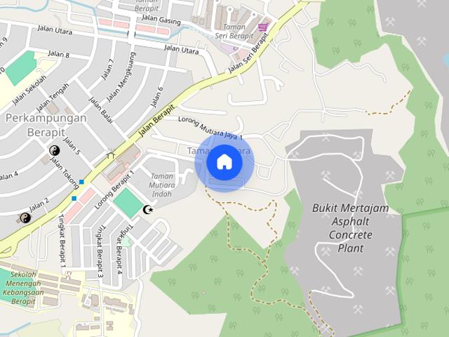 Room for rent in Taman Mutiara Jaya, Perkampungan Berapit