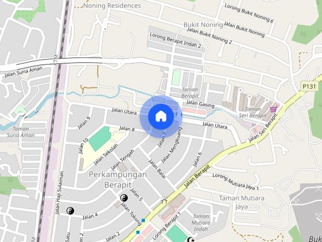 Room for rent in Taman Mutiara Jaya, Perkampungan Berapit