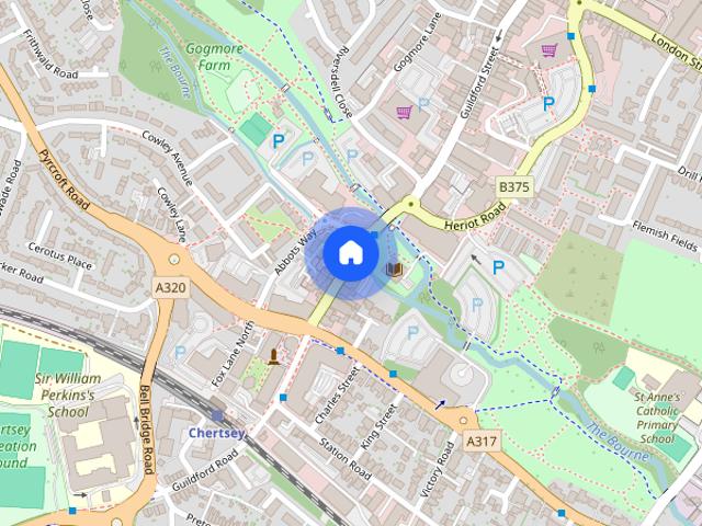 Apartment for rent in Row Town, Surrey