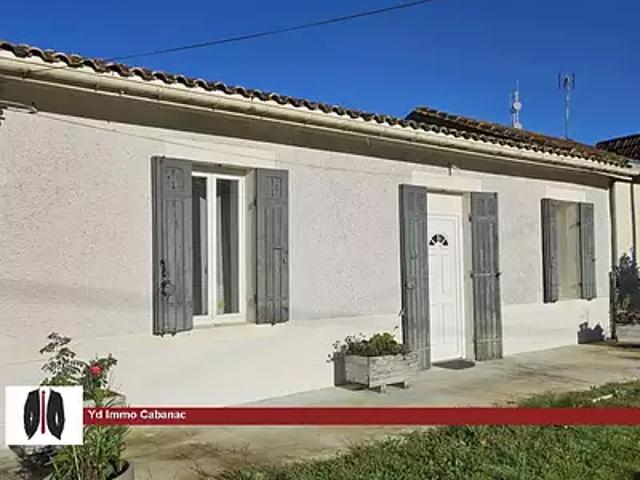 Maison vente à Langon, Guillos