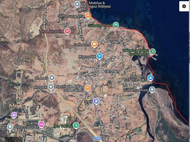 Balıklıova Mahallesi, Urla içerisinde satılık Arsa