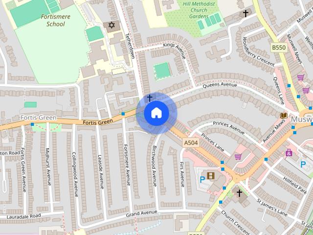 Apartment for rent in Fortis Green, Greater London