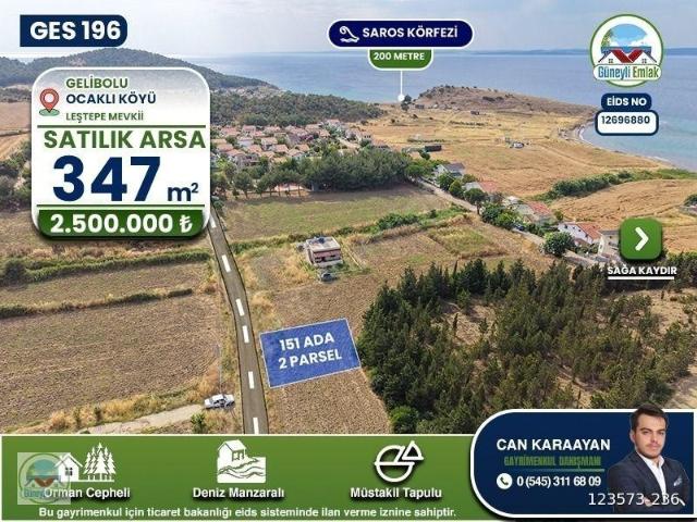 Gelibolu içerisinde satılık Arsa