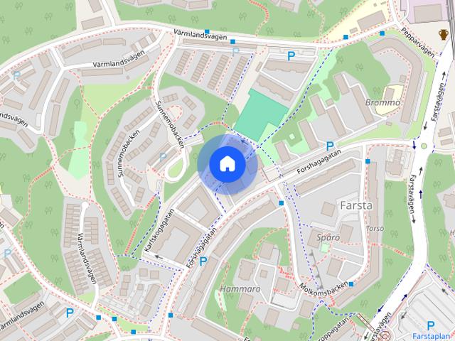 Lägenhet hyra i Farsta, Botkyrka