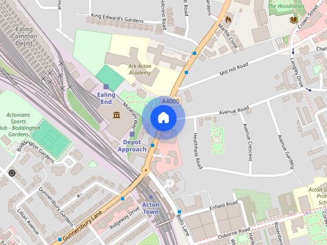 Apartment for rent in London Borough of Ealing, Cat Hill