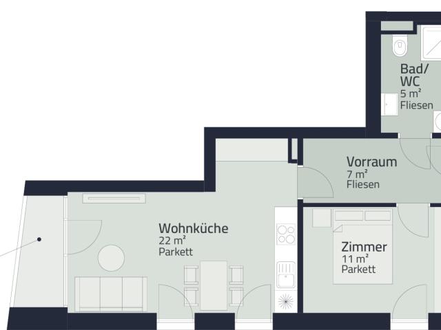 Apartment mieten in Katastralgemeinde Straßgang, Graz