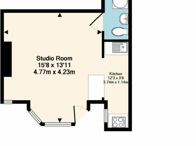 Studio for rent in Clapton, Upper Clapton