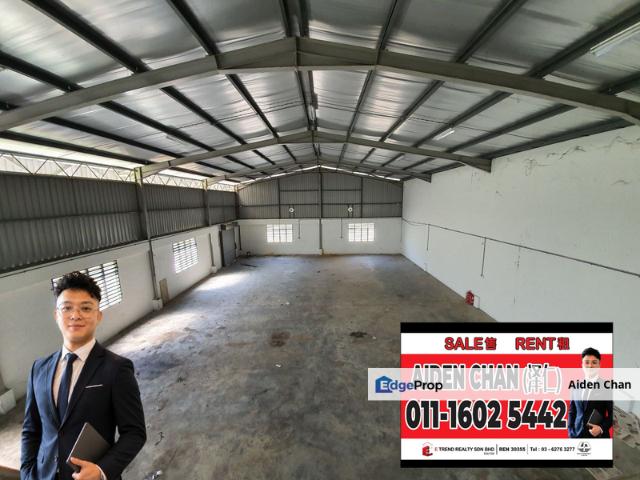 Warehouse for rent in Perak, Tanjong Ipoh