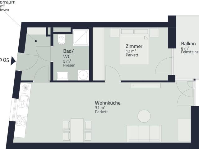 Wohnung mieten in Graz, Gersdorf-Feistritz