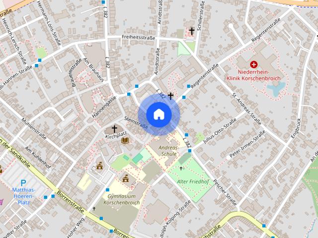 Apartment mieten in Korschenbroich, Nordrhein-Westfalen