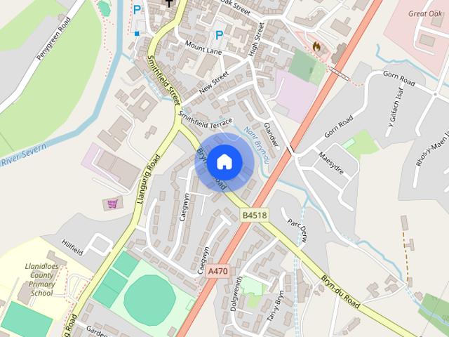Apartment for rent in Llanidloes