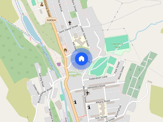 House for rent in Pontycymer, Wales