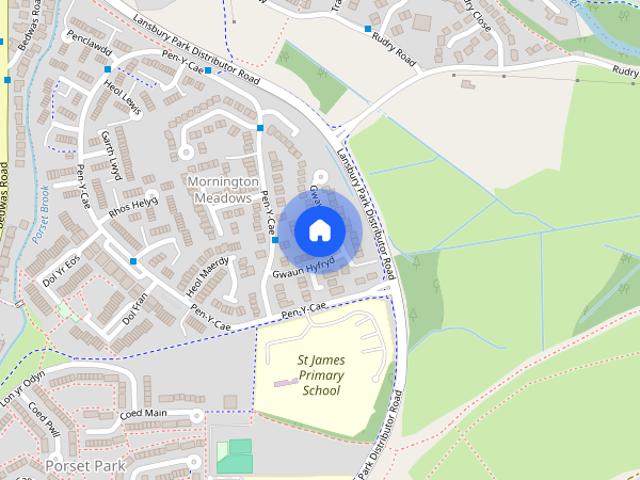 Apartment for rent in Porset, Bedwas