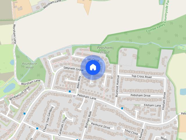 House for rent in Pebsham, Heathlands