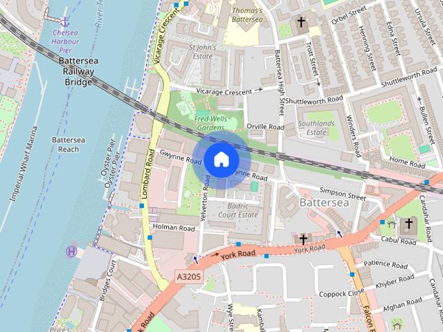 Apartment for rent in Battersea, Greater London