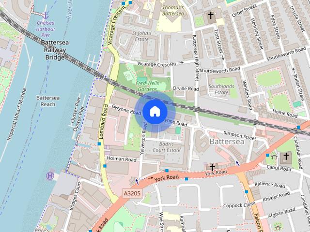 Apartment for rent in Battersea, Isle Of Man