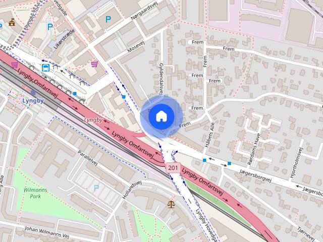 Lejlighed til leje i Kongens Lyngby  , Brøndby