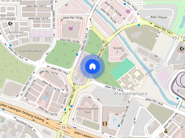 Apartment for rent in Petaling, Damansara Damai