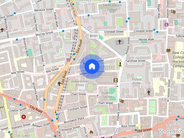 Apartment for rent in Hoxton, Greater London