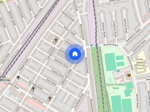 Apartment for rent in Pengam Green, Falcon Lodge