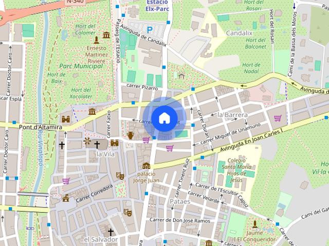 Apartamento en alquiler en Centro, el Baix Vinalopó