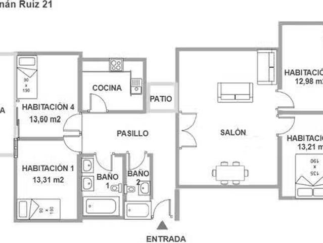 Casa en alquiler en Cerro-Amate, Sevilla