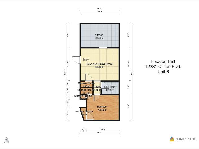 Apartment for rent in Lakewood, Ohio