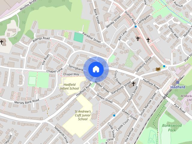 House for rent in Hadfield, High Peak