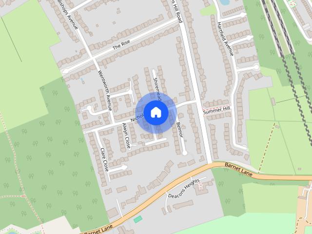 House for rent in Borehamwood, Hertsmere